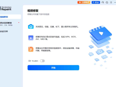 Wondershare Repairit 万兴视频修复软件 v6.5.5.5