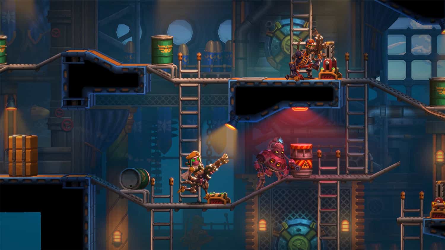 蒸汽世界:劫掠2/SteamWorld Heist II 第1张 蒸汽世界:劫掠2/SteamWorld Heist II 第1张