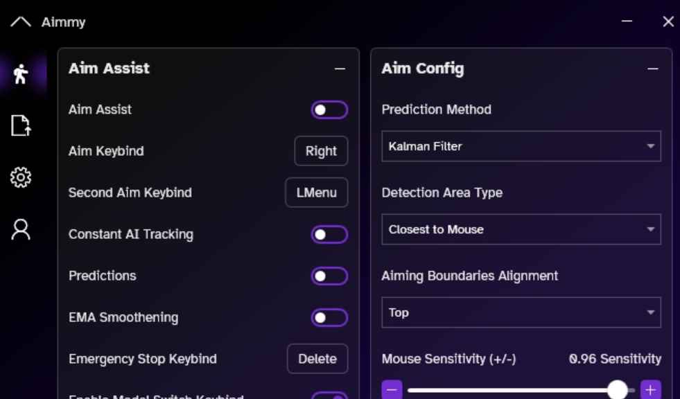 AI辅助瞄准支持市面上大多数游戏AimmyV2.4.1  第1张